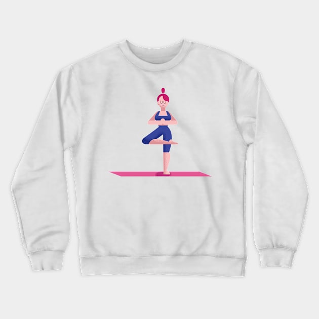 Yoga Crewneck Sweatshirt by Malchev